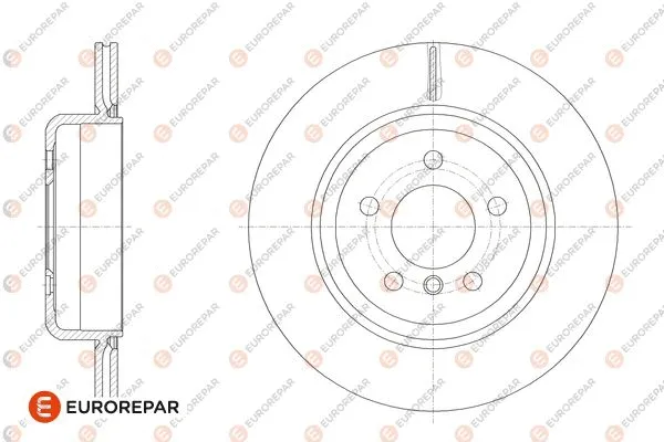 1667865880 EUROREPAR Тормозной диск (фото 1)