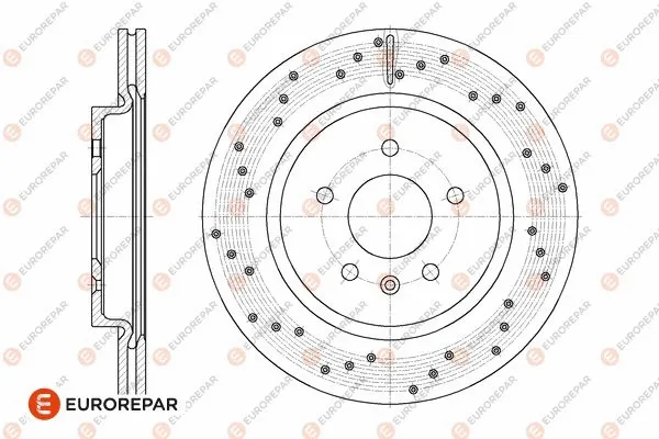 1676010980 EUROREPAR Тормозной диск (фото 1)