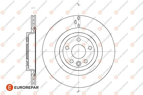 1676011680 EUROREPAR Тормозной диск (фото 1)