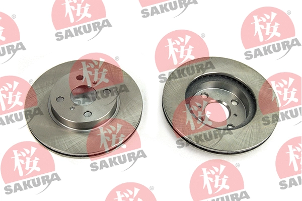 604-20-3850 SAKURA Тормозной диск (фото 1)