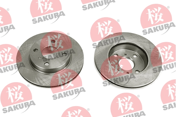 604-20-3860 SAKURA Тормозной диск (фото 1)
