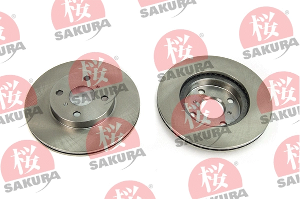 604-20-3865 SAKURA Тормозной диск (фото 1)