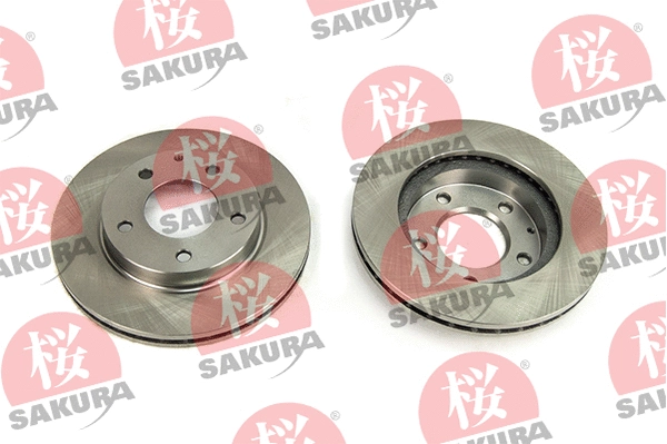 604-30-3600 SAKURA Тормозной диск (фото 1)