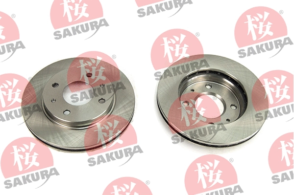 604-50-4280 SAKURA Тормозной диск (фото 1)