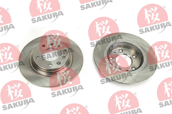 605-30-3590 SAKURA Тормозной диск (фото 1)