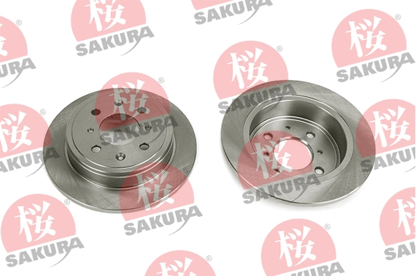 605-40-6635 SAKURA Тормозной диск (фото 1)