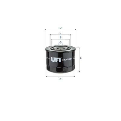 24.A00.00 UFI Топливный фильтр (фото 1)