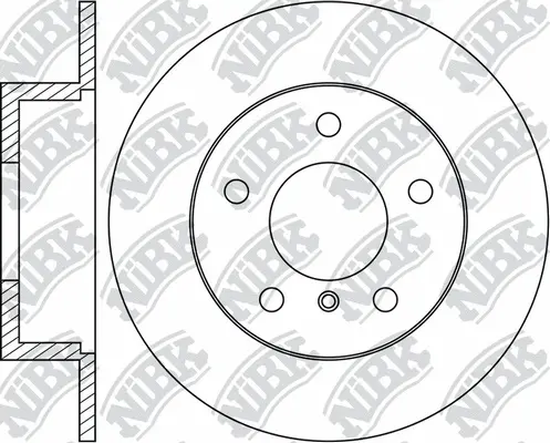 RN1300 NIBK Тормозной диск (фото 1)