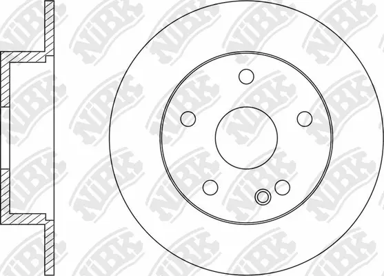 RN1559 NIBK Тормозной диск (фото 1)