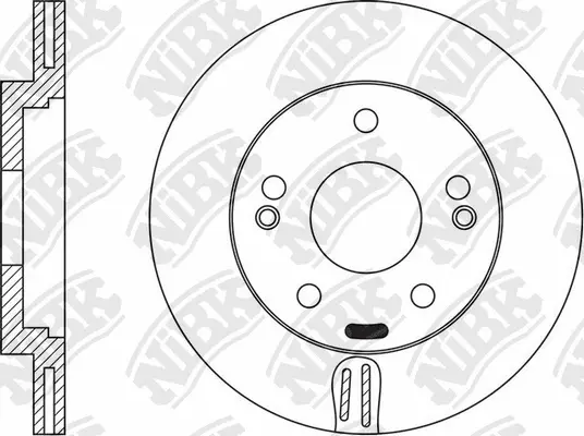 RN1562 NIBK Тормозной диск (фото 2)