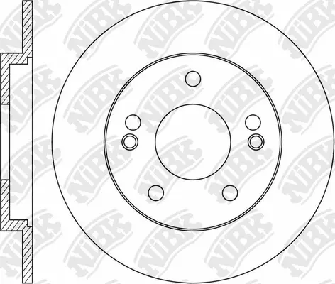 RN1601 NIBK Тормозной диск (фото 1)