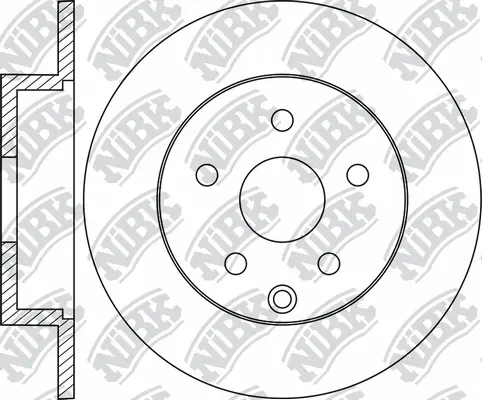 RN1941 NIBK Тормозной диск (фото 1)