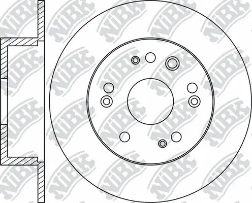 RN1994 NIBK Тормозной диск (фото 1)
