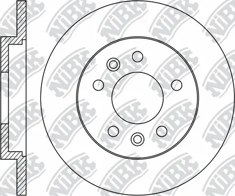 RN2043 NIBK Тормозной диск (фото 1)