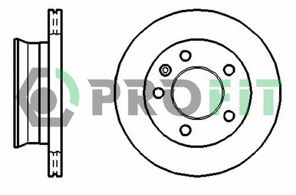 5010-1013 PROFIT Тормозной диск (фото 1)