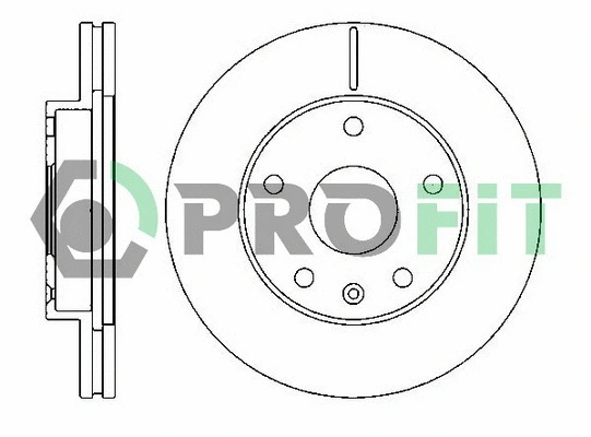 5010-1192 PROFIT Тормозной диск (фото 1)