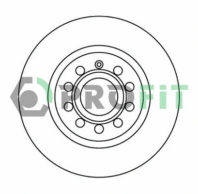 5010-1223 PROFIT Тормозной диск (фото 1)