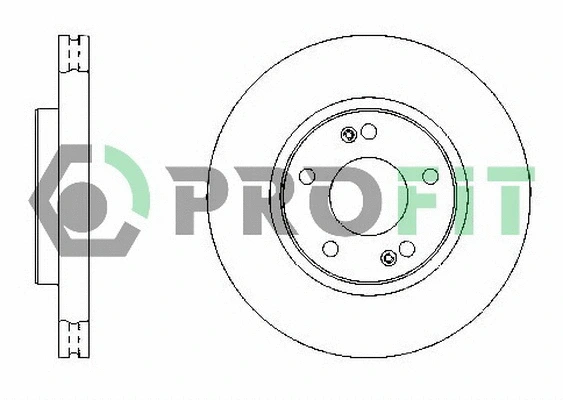 5010-1300 PROFIT Тормозной диск (фото 1)