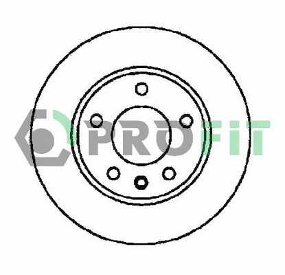 5010-1311 PROFIT Тормозной диск (фото 1)