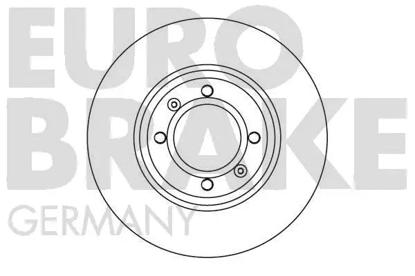 5815201008 EUROBRAKE Тормозной диск (фото 1)