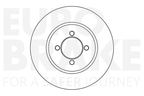 5815201904 EUROBRAKE Тормозной диск (фото 1)