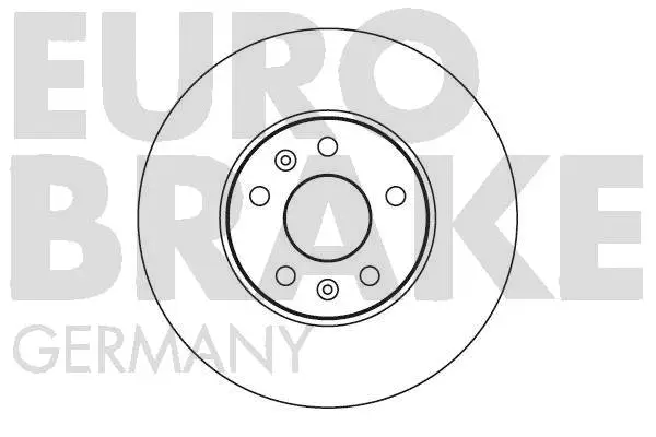 5815201906 EUROBRAKE Тормозной диск (фото 1)
