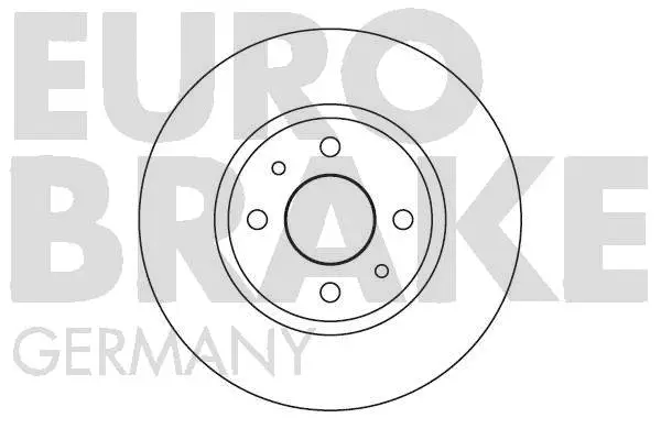 5815202328 EUROBRAKE Тормозной диск (фото 1)