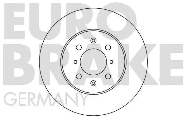 5815202608 EUROBRAKE Тормозной диск (фото 1)
