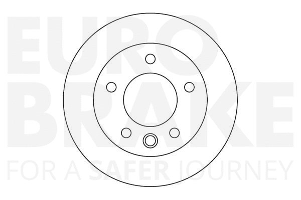 5815203377 EUROBRAKE Тормозной диск (фото 1)
