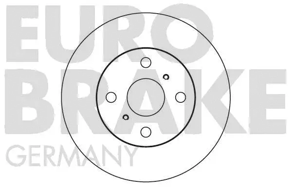 5815204515 EUROBRAKE Тормозной диск (фото 1)