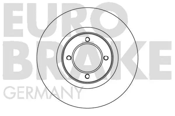5815209909 EUROBRAKE Тормозной диск (фото 1)