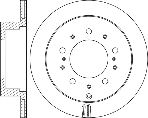 FR0378V FIT Тормозной диск (фото 1)