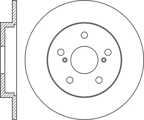 FR0462 FIT Тормозной диск (фото 2)