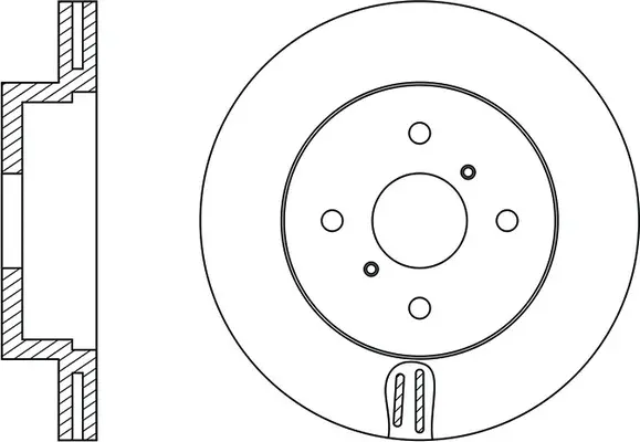 FR0474V FIT Тормозной диск (фото 2)
