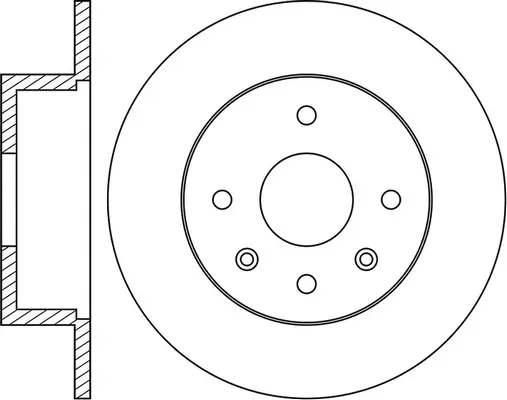 FR0501 FIT Тормозной диск (фото 2)