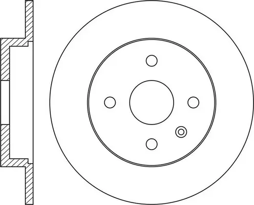 FR0783 FIT Тормозной диск (фото 1)