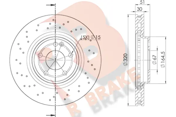 78RBD21018 R BRAKE Тормозной диск (фото 1)