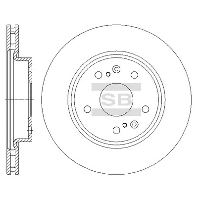 SD4810 HIQ Тормозной диск (фото 1)
