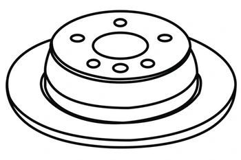140187 WXQP Тормозной диск (фото 1)