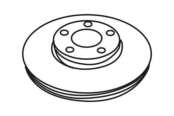 340057 WXQP Тормозной диск (фото 1)