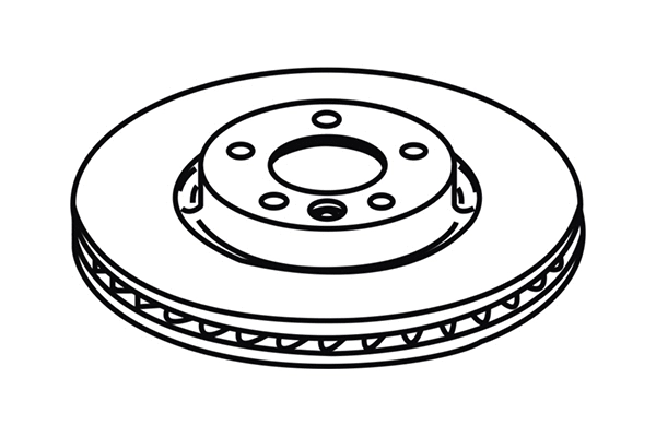 340593 WXQP Тормозной диск (фото 1)