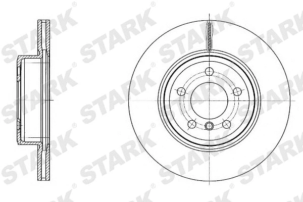 SKBD-0022857 Stark Тормозной диск (фото 1)