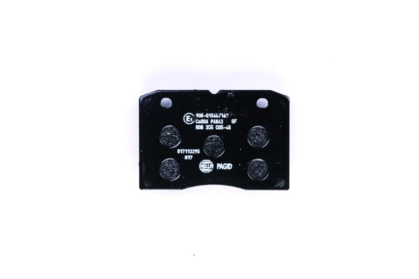 8DB 355 005-481 BEHR/HELLA/PAGID Комплект тормозных колодок, дисковый тормоз (фото 3)