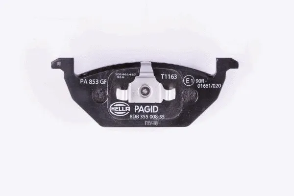 8DB 355 008-551 BEHR/HELLA/PAGID Комплект тормозных колодок, дисковый тормоз (фото 3)