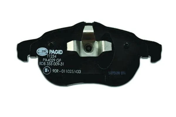 8DB 355 009-311 BEHR/HELLA/PAGID Комплект тормозных колодок, дисковый тормоз (фото 3)