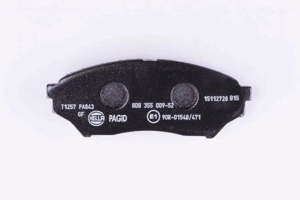 8DB 355 009-521 BEHR/HELLA/PAGID Комплект тормозных колодок, дисковый тормоз (фото 3)