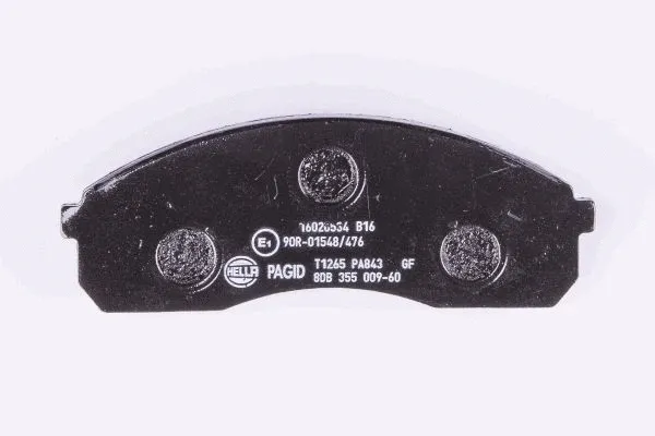8DB 355 009-601 BEHR/HELLA/PAGID Комплект тормозных колодок, дисковый тормоз (фото 3)