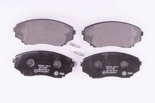 8DB 355 009-641 BEHR/HELLA/PAGID Комплект тормозных колодок, дисковый тормоз (фото 2)
