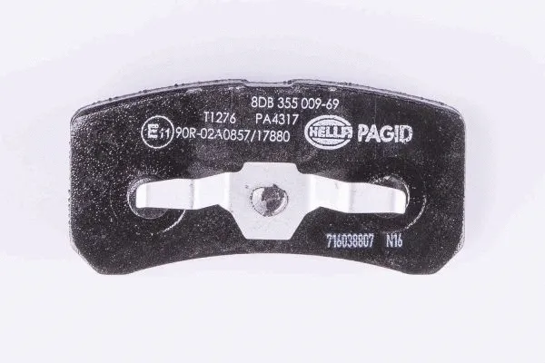 8DB 355 009-691 BEHR/HELLA/PAGID Комплект тормозных колодок, дисковый тормоз (фото 3)