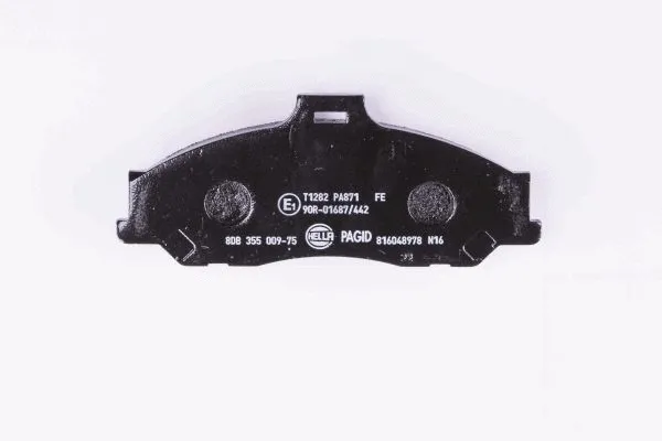 8DB 355 009-751 BEHR/HELLA/PAGID Комплект тормозных колодок, дисковый тормоз (фото 3)